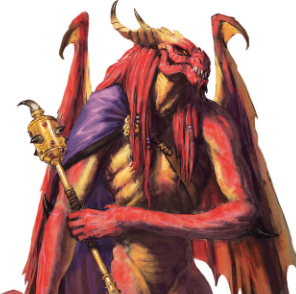 Red Abishai - D&D Arena Monster Favorite.