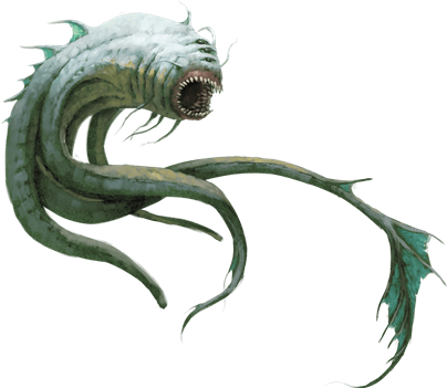 An aboleth from the 5e monster manual.